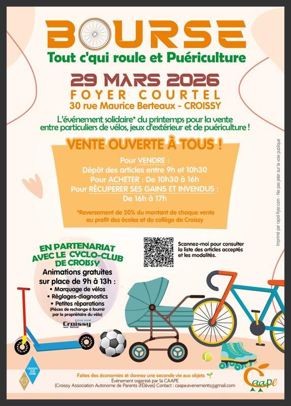 Bourse tout c’qui roule, jeux d’extérieur et puériculture