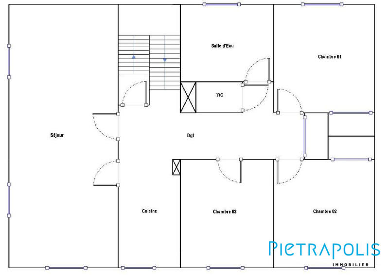 Maison traditionnelle - 176 m² - 8 pièces