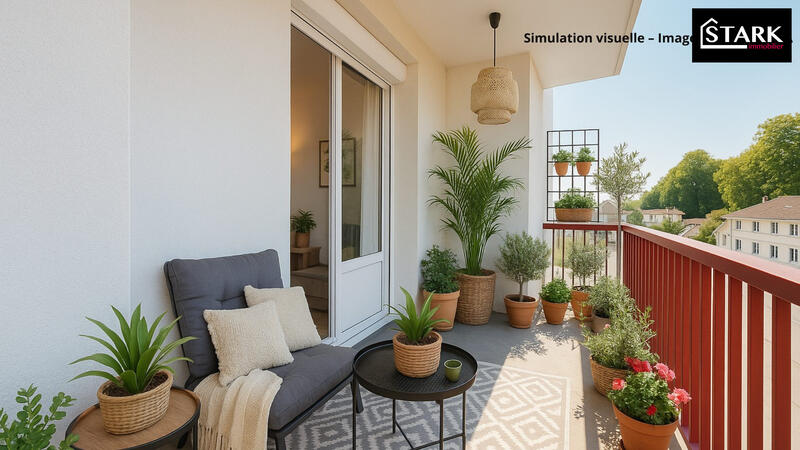 Appartement - 60 m² - 3 pièces