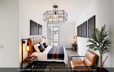 Appartement - 47 m² - 2 pièces