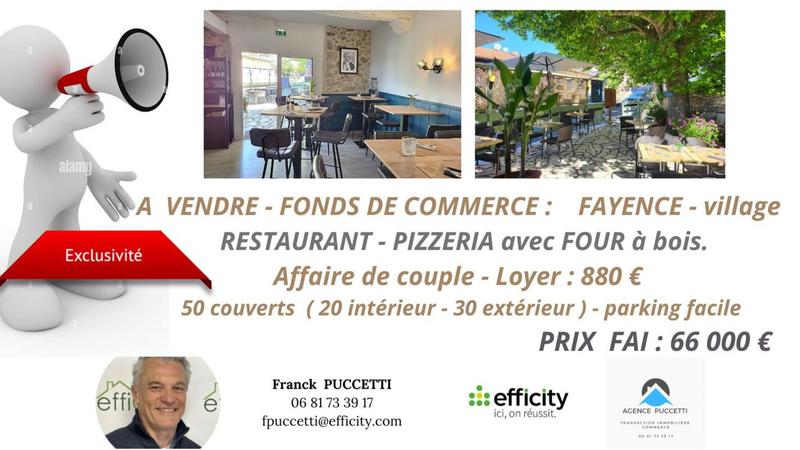 Fonds de commerce - 60 m²