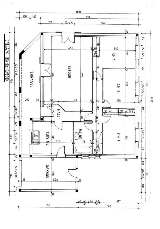 Maison - 94 m² - 4 pièces