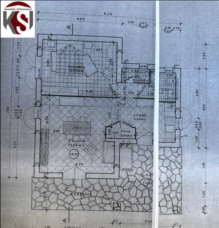 Maison - 42 m² - 2 pièces