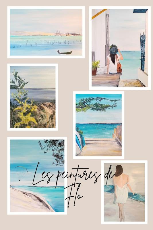 Exposition à la Cabane Bleue : les peintures de Flo et Nadège Dubreuil