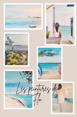 Exposition à la Cabane Bleue : les peintures de Flo et Nadège Dubreuil