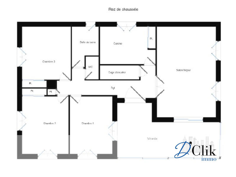 Maison - 87 m² - 4 pièces