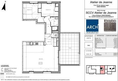Appartement - 79 m² - 3 pièces