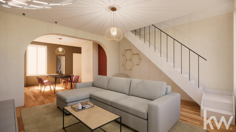 Appartement - 50 m² - 2 pièces