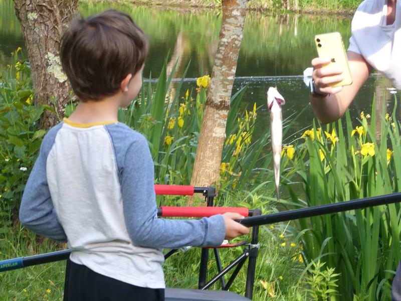 Concours de pêche/lâcher de truites pour les enfants de moins de 12 ans