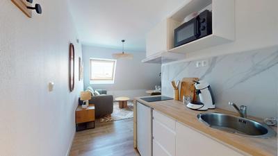 Studio - 20 m² - 2 pièces