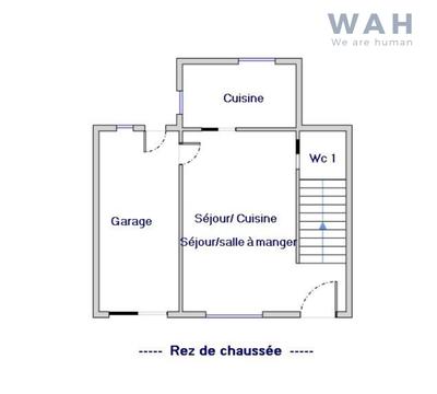 Maison - 73 m² - 3 pièces
