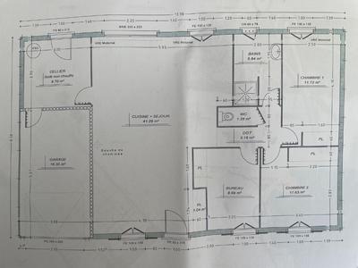 Maison - 94 m² - 4 pièces