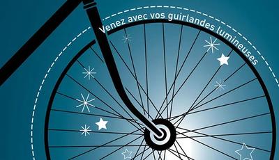 Vélo-lampions (Place Charles de Gaulle)