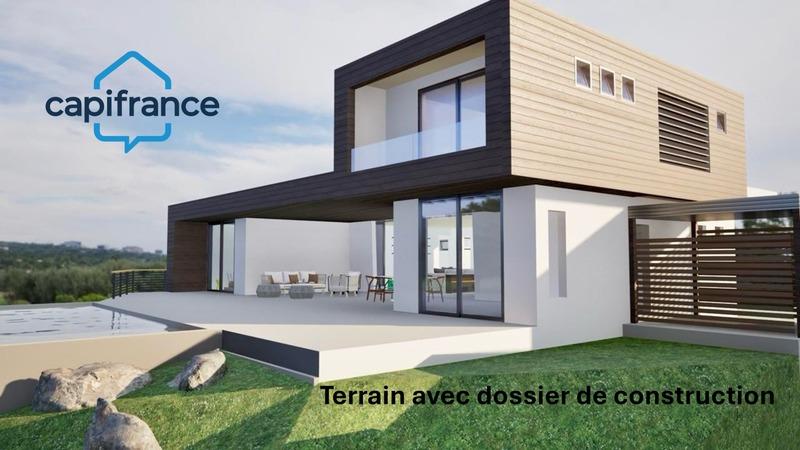 Terrain constructible - 1 048 m²