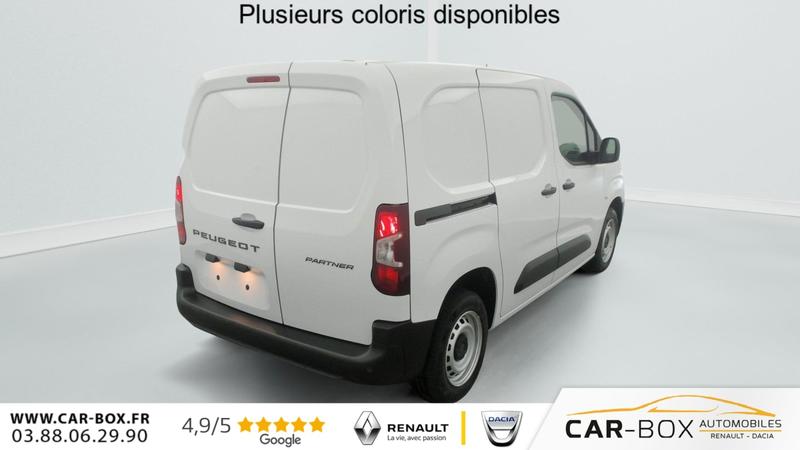 Peugeot Partner Fourgon m 650 Kg Bluehdi 100 s Bvm6