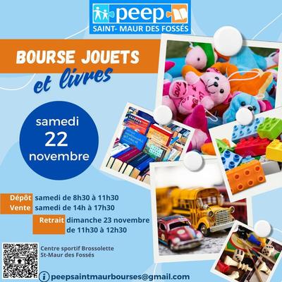 Bourse aux jouets et livres