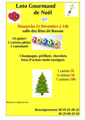 Loto Gourmand de Noël