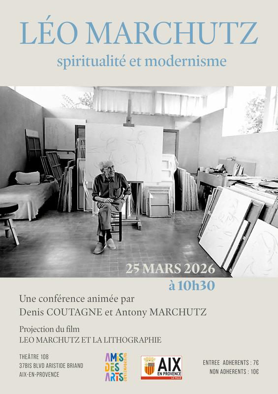 Conférence : Léo Marchutz, Spiritualité et Modernisme
