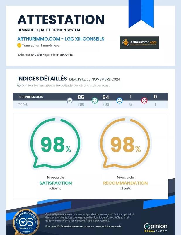 Appartement - 47 m² - 2 pièces