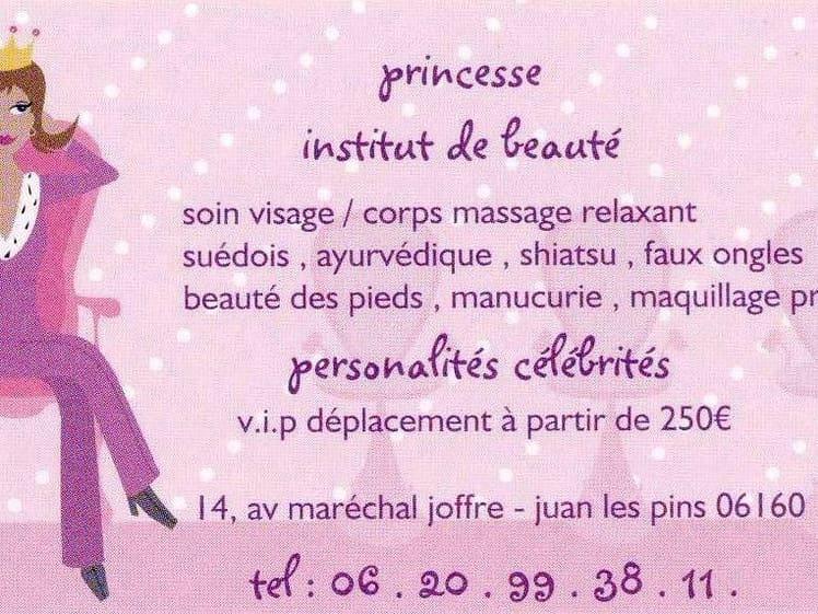 Princesse institut juan les pins esthétiques onglerie wax