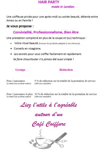 coiffeur a domicile Zenicia