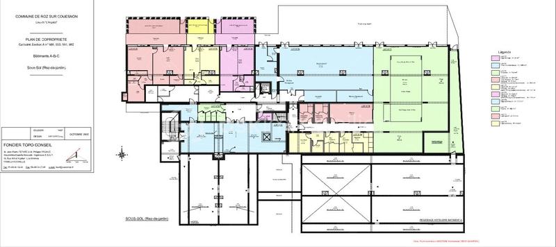 Bureau - 808 m² - 9 pièces