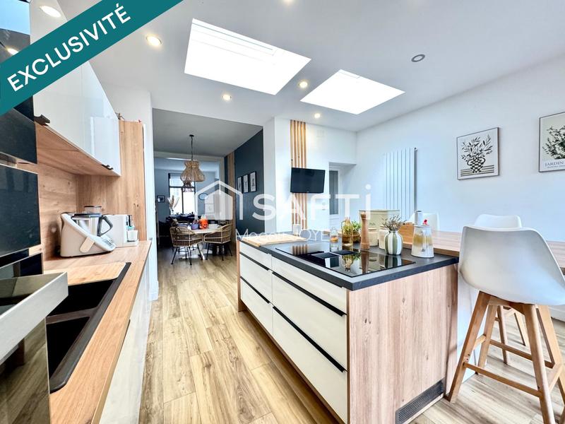 Maison de ville - 135 m² - 8 pièces