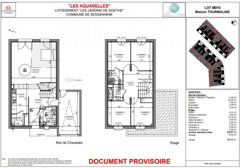 Maison - 108 m² - 5 pièces