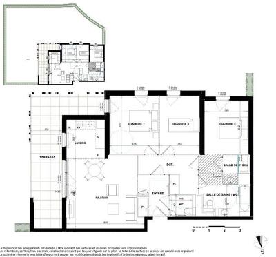 Appartement - 84 m² - 4 pièces