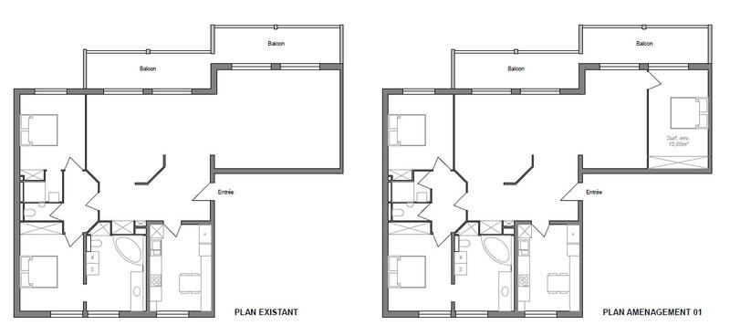 Appartement - 135 m² - 6 pièces
