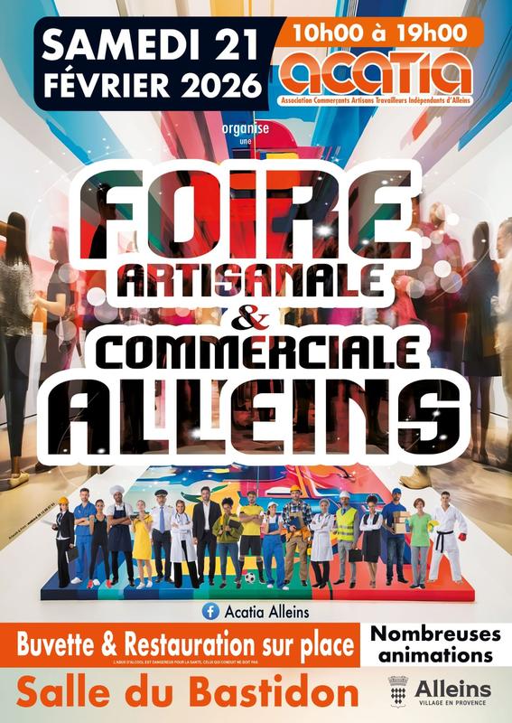 Foire artisanale et commerciale d'Alleins