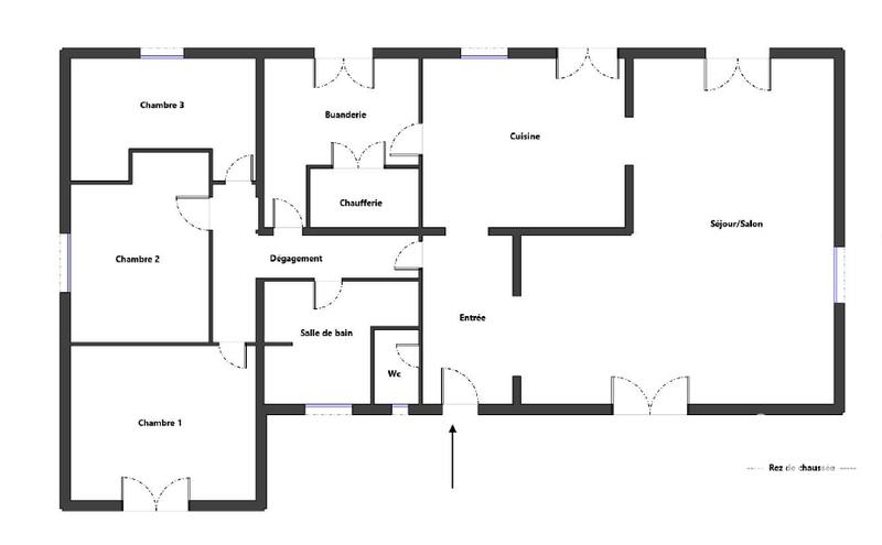 Maison de campagne - 145 m² - 4 pièces