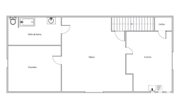 Appartement - 38 m² - 2 pièces