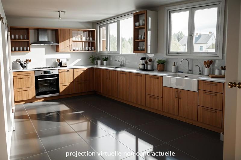 Maison - 76 m² - 3 pièces