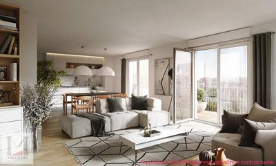 Appartement - 58 m² - 3 pièces