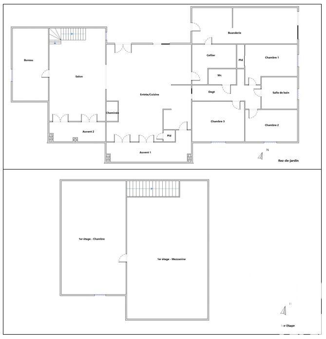 Maison - 193 m² - 9 pièces
