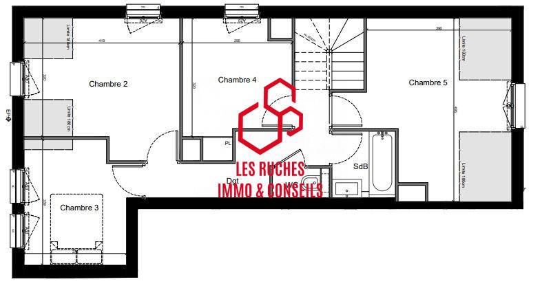 Appartement - 118 m² - 6 pièces