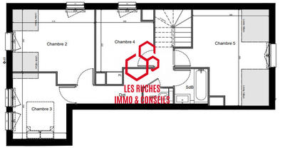 Appartement - 118 m² - 6 pièces