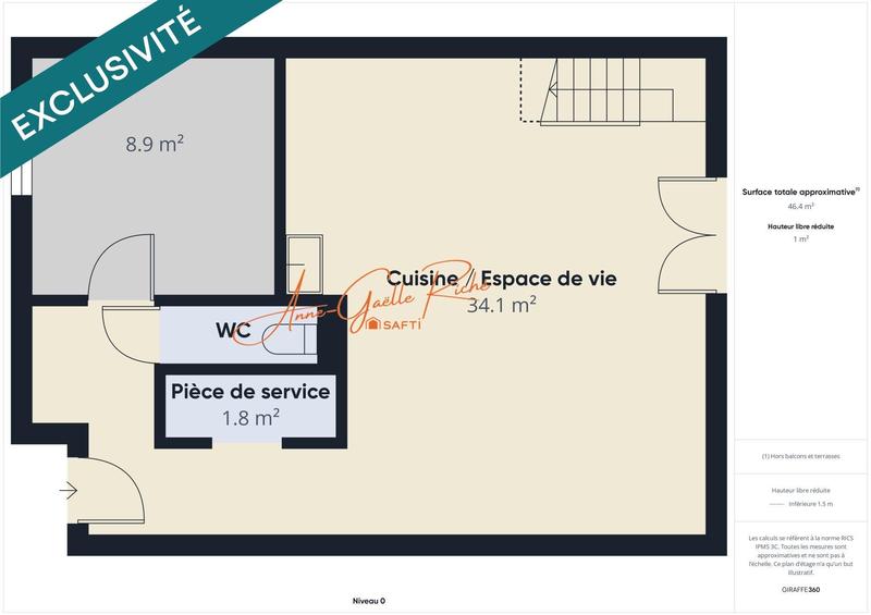 Maison - 84 m² - 4 pièces