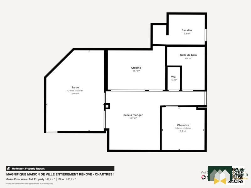 Maison - 119 m² - 6 pièces