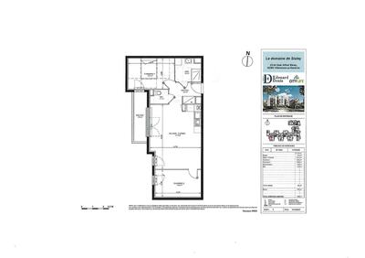 Appartement - 63 m² - 3 pièces