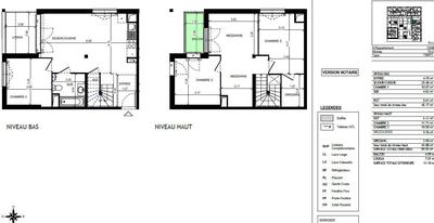 Duplex - 89 m² - 4 pièces