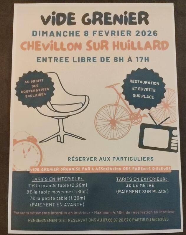 Vide grenier de l'ape