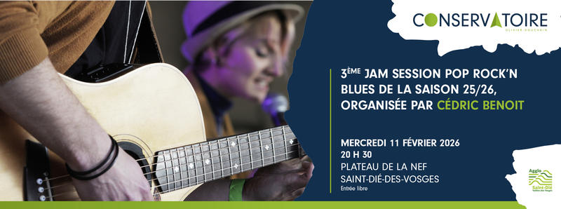 3ème jam session pop rock'n blues de la saison 25/26
