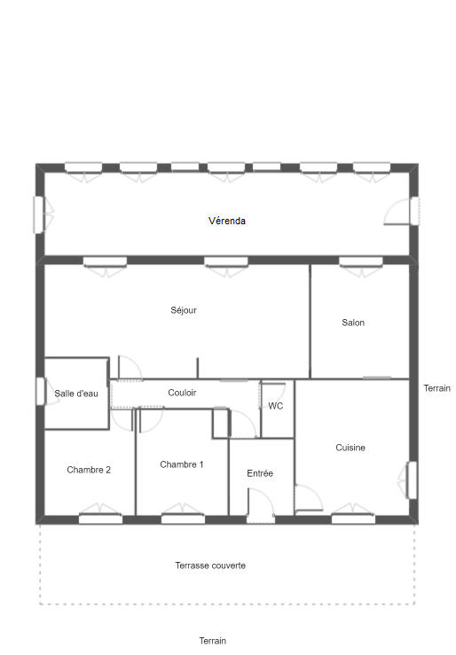 Maison - 126 m² - 6 pièces