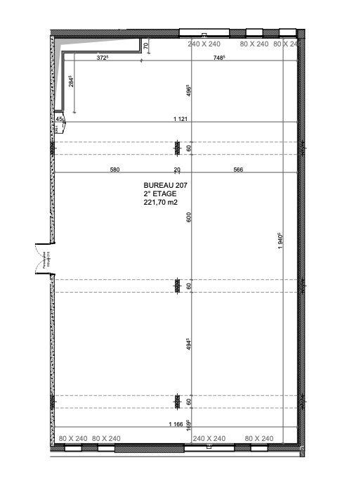 Local d'activités - 222 m²