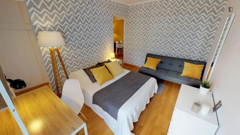 Chambre - 14 m² - 4 pièces