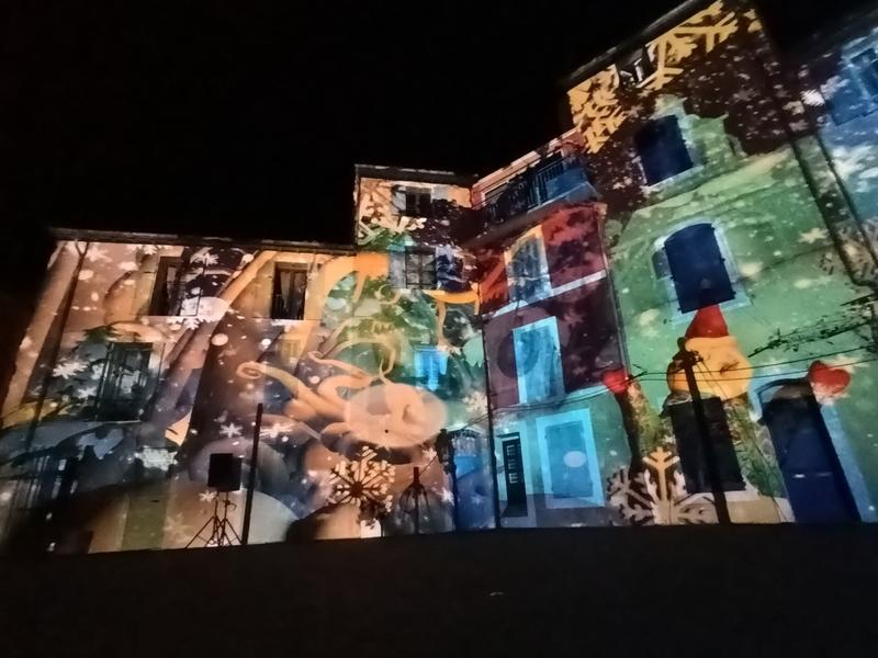Vidéo-Mapping de Noël à Martigues