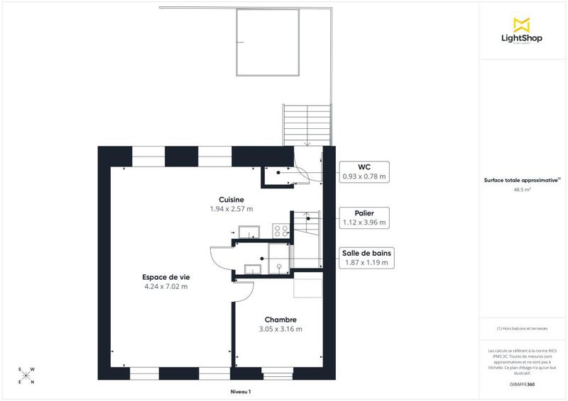 Maison - 98 m² - 4 pièces