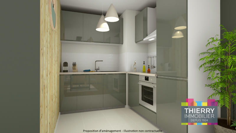 Appartement - 59 m² - 3 pièces